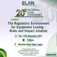 20TH NATIONAL LEASE CONFERENCE: 24TH NOVEMBER, 2022