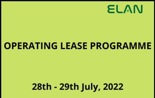 OPERAT.ING LEASE PROGRAMME (28TH – 29TH JULY, 2022)