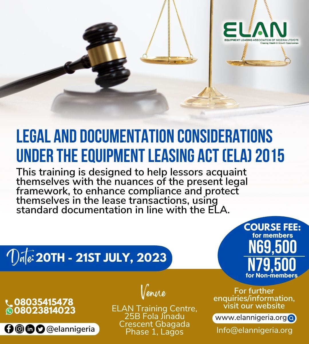 LEGAL AND DOCUMENTATION CONSIDERATIONS UNDER THE ELA 2015