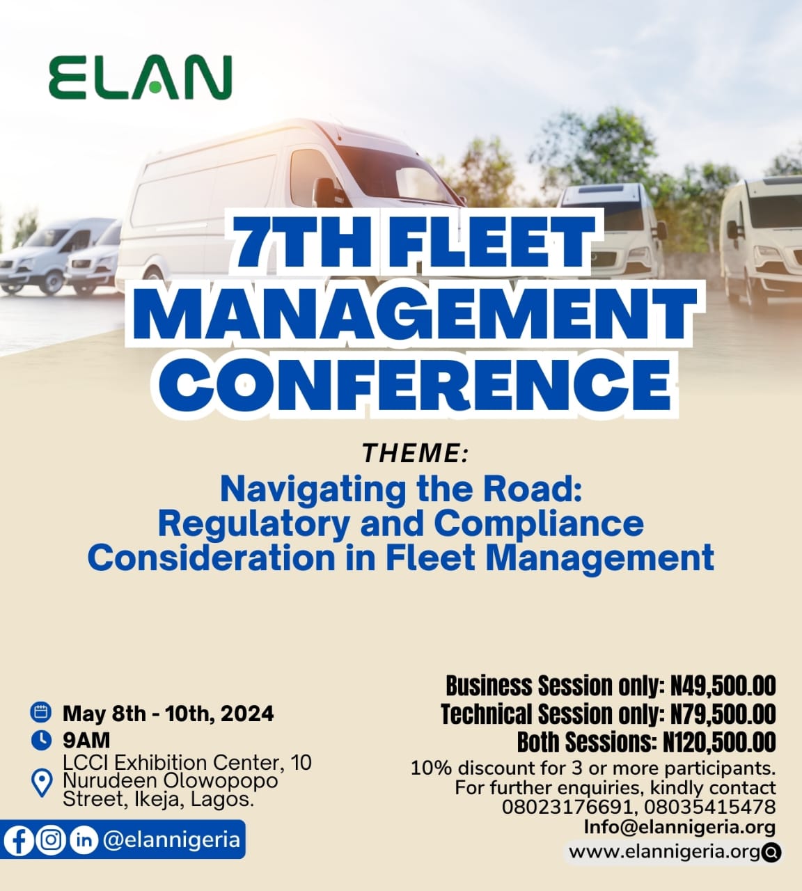 7th Fleet Management Conference: 8th – 10th May, 2024